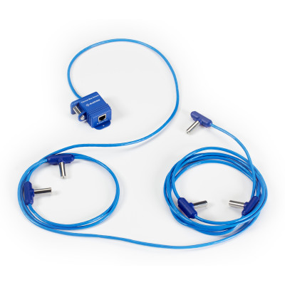 Black Box EME1THS Temperature/Humidity Sensor String, magnetic strips and double sided tape for attachment